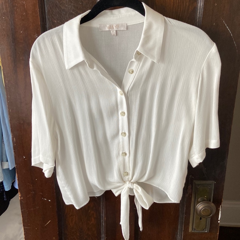 WAYF White Button Down with tie